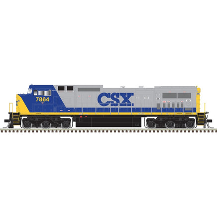 HO Atlas Master Dash 8-40CW Silver CSX [YN2] #7864 - 10004487