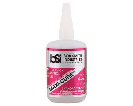 Bob Smith Industries Maxi-Cure Pocket Extra Thick CA w/Pin in Cap (4 oz.) 136