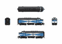 HO Broadway Ltd EMD F3A B&M 4228A Blue McGinnis Paragon4 Sound/DC/DCC 9656