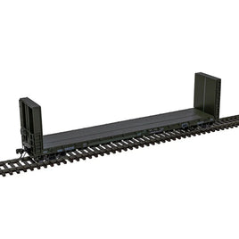 HO Atlas 51'6" Bulkhead Flat Car Indiana Harbor Belt #18228 - 20007103
