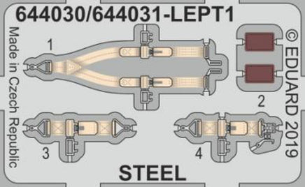 1/48 Eduard P-51D15+ LooK for EDU (PE & Resin) 644031
