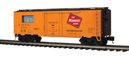 O MTH Milwaukee Road Premier 40’ Steel Sided Power Meter Car 20-94746