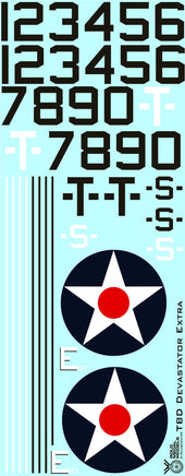 1/32 Gold Medal Decals - TBD-1 Devastator Trumpeter - Early Set Add-On B 3204D