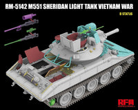 1/35 Ryefield M551 Light Tank Sheridan Vietnam War 5142