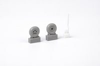 1/48 Eduard Spitfire Mk V Wheels for EDU (Mask & Resin) 648664