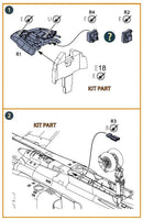 1/72 Clear Prop MiG-23 Instrument Panel Cover with Gunsight for CP Kits 72098