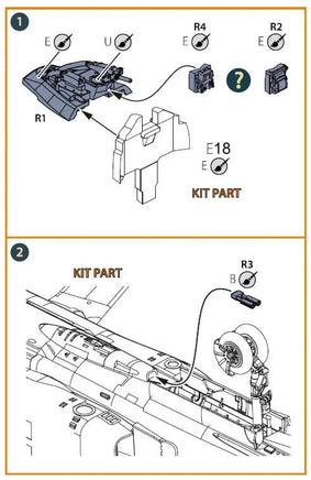 1/72 Clear Prop MiG-23 Instrument Panel Cover with Gunsight for CP Kits 72098