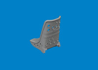 1/48 Eduard A6M5 seat PRINT Brassin for EDUARD kit 6481094