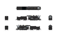 HO Broadway Ltd 2-8-0 Consolidation Unlettered Paragon4 Sound/DC/DCC Smoke 8742
