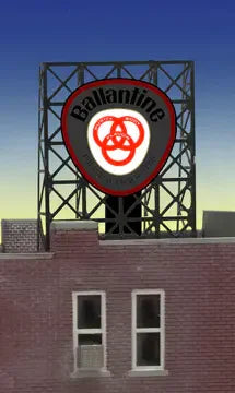 N/Z Miller Engineering Billboard Ballentines Beer 338865 - MPM Hobbies