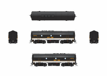 HO Broadway Ltd EMD F7B NS 4276 Tuxedo Scheme Paragon4 Sound/DC/DCC 9703