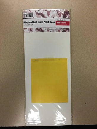1/350 Flyhawk Mask 1.1mm Wooden Deck Lines Paint Mask (95X120) M350012