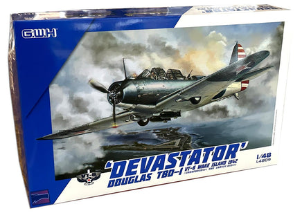 1/48 Great Wall WWII Douglas TBD-1 Devastator - VT-6 at Wake Island 1942 L4809