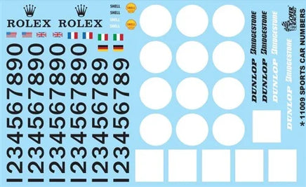 1/24-1/25 Gofer Sports Car Numbers 11009
