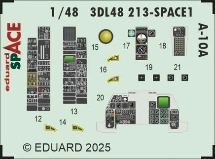 1/48 Eduard A-10A SPACE for GREAT WALL HOBBY kit 3DL48213