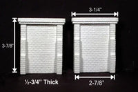 HO Monroe Bridge Abutments with Wing Walls Cut Stone 2-Pack #930