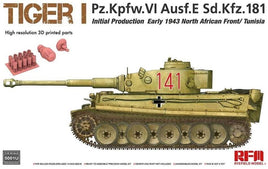 1/35 Ryefield Models Tiger I Initial Production Early 1943 North African Front/Tunisia 5001U