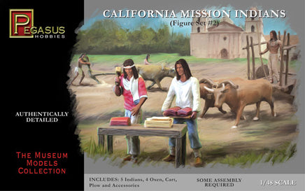 1/48 Pegasus California Mission Indians Figure Set #2 7005