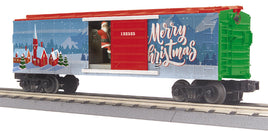 O MTH Christmas Operating Box Car w/Santa 30-71236