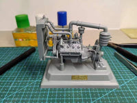 1/16 Gecko Models Universal Carrier Mk.I/II Ford V8 Engine Plastic Model Kit 16GM0017