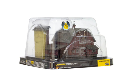 N Woodland Old Weathered Barn BR4932