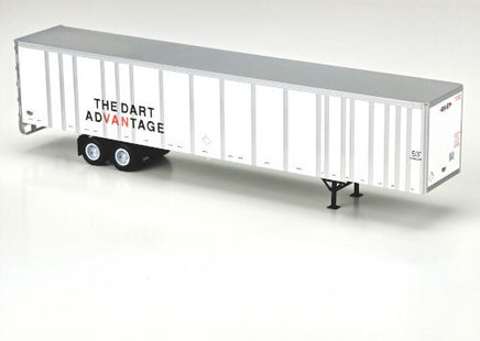 HO Bowser 53' Plate Wall Highway Trailer Dart Road #11221 - 43290