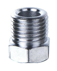 Vigiart HS-A5 compressor adapter brass fitting, 1/8 BSP female to 1/4 BSP male, Badger hose compatible, product code 564
