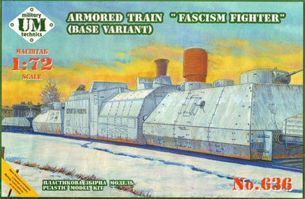 1/72 Uni Model Armored Train Fascism Fighter MT-636