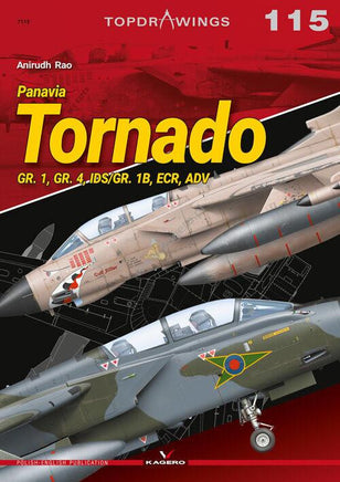 Kagero Publishing Panavia Tornado GR.1, GR.4, IDS/GR.1B, ECR, ADV Book 07115
