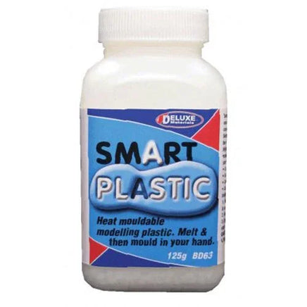 Bottle of Deluxe Materials Smart Plastic on a white background