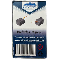 1/700 Blue Ridge Models - 5/38 Caliber Gun - Single Shield (x12) - 3D Printed + Metal Barrel 10015