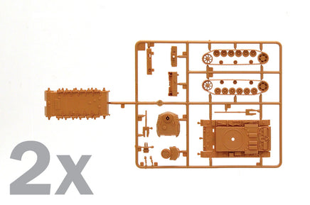 1/72 Italeri Pz. Kpfw. III - Fast Assembly 7507