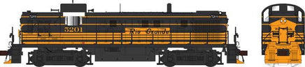 HO Bowser ALCo RS-3 Rio Grande Cab #5201 w/Sound - 25427 - MPM Hobbies