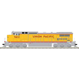 HO Atlas Master Dash 8-40CW Silver Union Pacific #9412 - 10004496