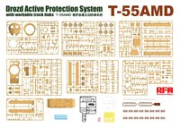 1/35 Ryefield Models T-55AMD Drozd APS w/Workable Track Links 5091
