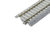 HO Kato Concrete Tie Large-Radius Curve (60 7/8″) -11.25″ [4pcs] 2-321