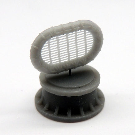 1/350 Black Cat Models Royal Navy Carley Float N18 (X6) AC350055c