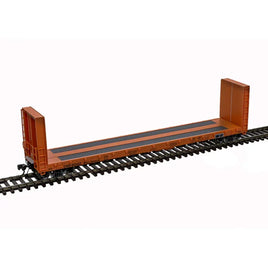 HO Atlas 51'6" Bulkhead Flat Car Canadian National [International Service] #603417 - 20007098