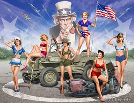 1/35 Master Box Pin-Up Girls 35183