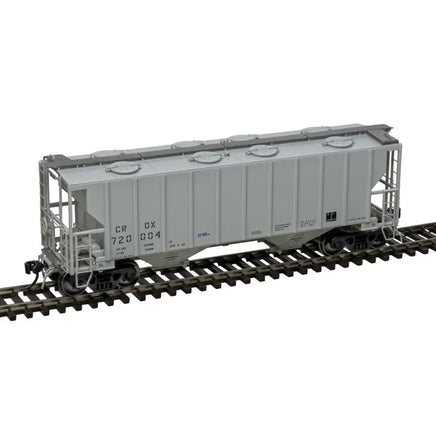 HO Atlas Master PORTEC 3000 Covered Hopper Chicago Freight Car Leasing [CRDX] #720004 - 20007690