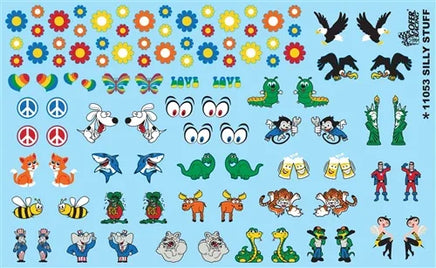 1/24-1/25 Gofer Silly Stuff Model Car Decal Sheet 11053