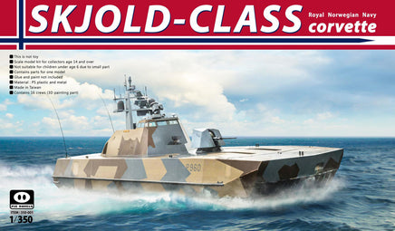 1/350 Pig Models Skjold-Class Royal Norwegian Navy Corvette 350-001