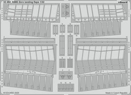 1/32 Eduard A6M2 Zero Landing Flaps Photo Etch 32494