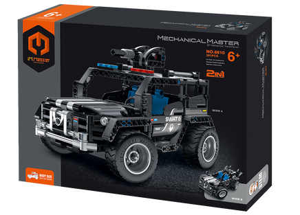 Mechanical Master Military Series Swat Car 2in1 6810