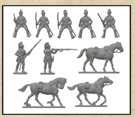 1/72 Hat Industries AWI American Cavalry 8346