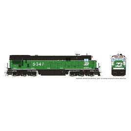 HO Rapido C36-7 (DC/DCC/Sound): Burlington Northern - Whiteface w/ Stripe: #5047 42601