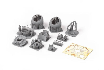 1/48 Eduard F4F-3 engine late PRINT for EDUARD 648826
