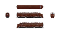 N Broadway Ltd EMD E8A PRR 5712 Tuscan 5-Stripe No-Sound/DCC-Ready 8850