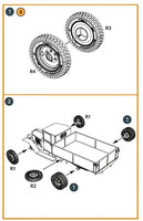 1/72 Clear Prop ZIS-5V Wheel Set A72181