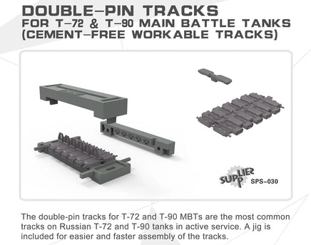 1/35 Meng Double-Pin Tracks for T-72 & T-90 Main Battle Tanks SPS030